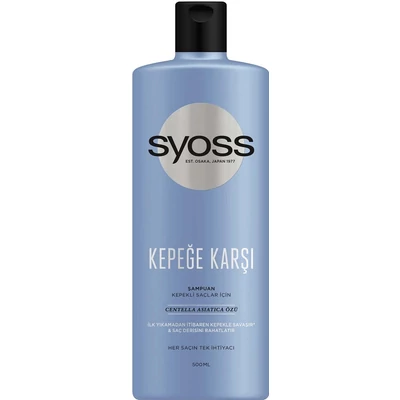 Syoss sampon 500ml Anti-dandruff (Korpásodás Ellen)(6db/krt/TR)