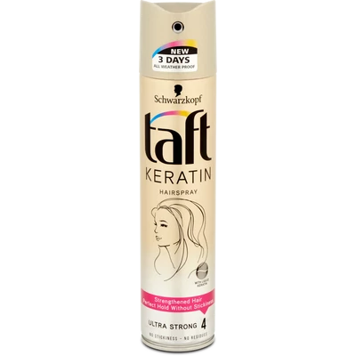 Taft hajlakk 250ml Keratin 4 arany (10db/#)