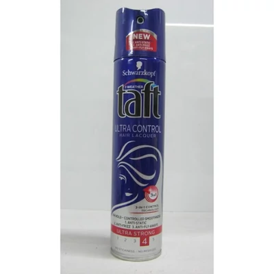 Taft hajlakk 250ml Ultra Control Ultra strong 4 kék (10db/#)