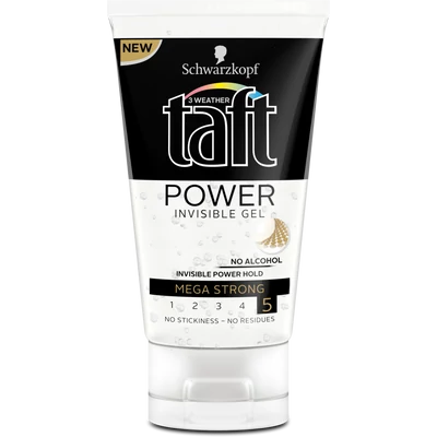 Taft hajzselé 150ml Power Invisible Gel 5-ös (5db/#)