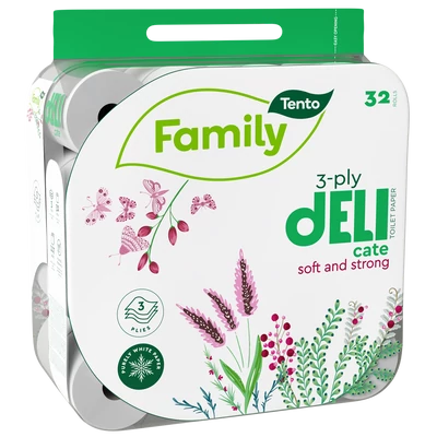 Tento wc papír 32tek. 3rtg. Family Delicate (1db/krt)
