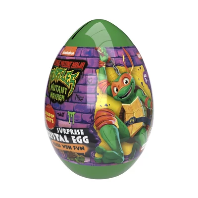 Tini Nindzsa Teknőcök Surprise Crystal Egg Meglepetés tojás persely 16g (120db/krt)