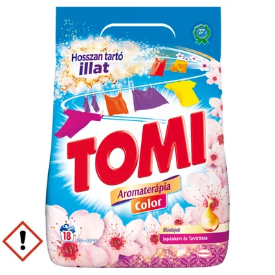 Tomi 1,17kg Color Japánkert&Tavirózsa (18mosás)(8db/krt)