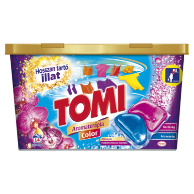 Tomi kapszula 14db-os Color Maláj Pink (8db/krt) 