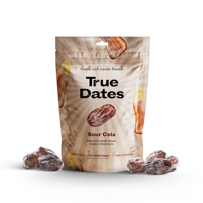 True Dates ízesített datolya 100g Sour Cola 