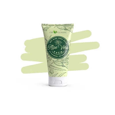 U&W krém 100ml Aloe Vera tubusos (8db/krt)