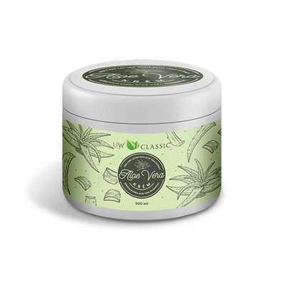 U&W krém 500ml Aloe Vera (12db/krt)