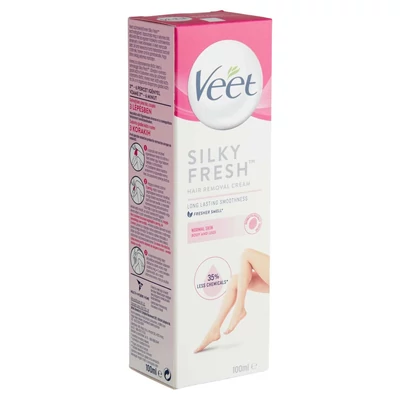 Veet szőrtelenítő krém 100ml Silky Fresh Normál bőrre (12db/krt)