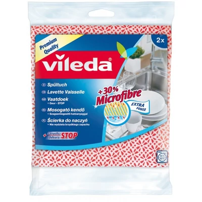 Vileda Mosogatókendő 30% mikroszállal 2db-os (12db/krt)