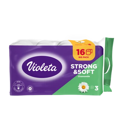 Violeta Standard wc papír 16tek. 3rtg. Kamilla (3db/krt)