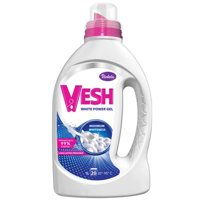 Violeta VESH mosógél 1l White Power (20mosás)(6db/krt)K.