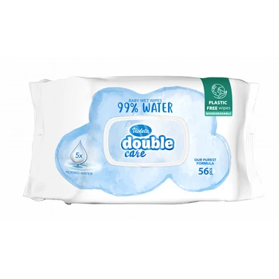 Violeta popsitörlő 56db water care 99% vizzel (14db/krt)