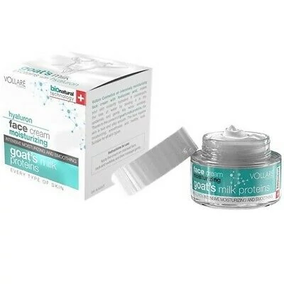 Vollare 50ml kecsketejes arckrém hyaluronnal (db/krt)