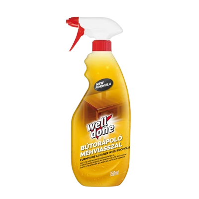 Well Done bútorápoló 750ml szf. Méhviasszal (18db/#)