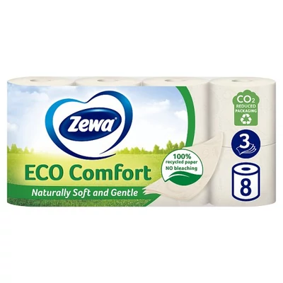 Zewa ECO Comfort wc papír 8tek. 3rtg. 150lap (7db/krt)