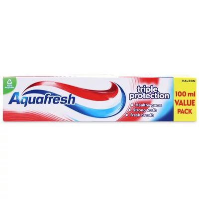 Aquafresh fogkrém 100ml Triple Protection (12db/#)