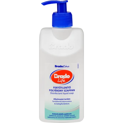 Bradolife fertőtlenítő foly.szappan pumpás 350ml (10db/krt)