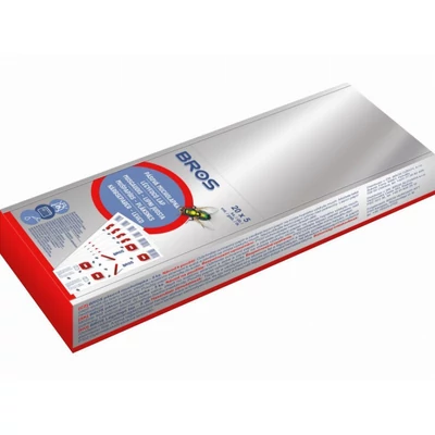 Bros légyfogó lap 10*32cm (100db/krt)