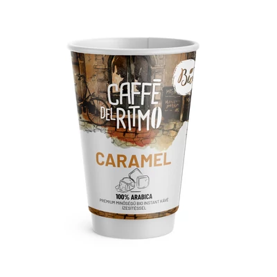 Caffe Del Ritmo 1adagos instant poharas kávé Caramel (6db/csomag)