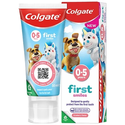 Colgate First Smiles gyerekfogkrém 50ml 0-5 évig (12db/#)