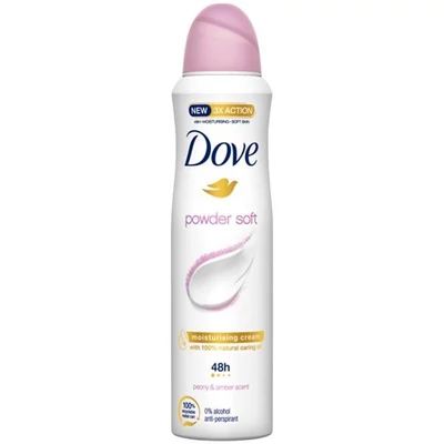 Dove dezodor 150ml Powder Soft (6db/#)