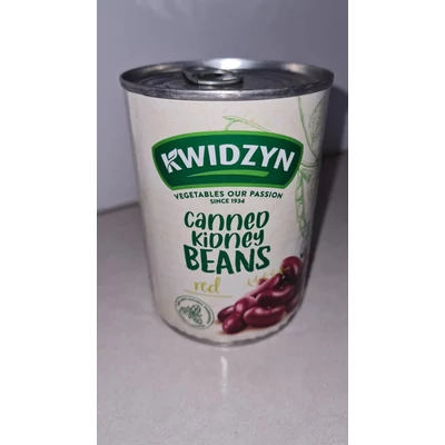 Kwidzyn vörösbab konzerv 400g nettó tömeg/200g töltő tömeg (6db/krt)