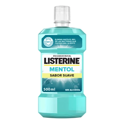 Listerin szájvíz 250ml Menthol Sabor Suave(6db/krt)