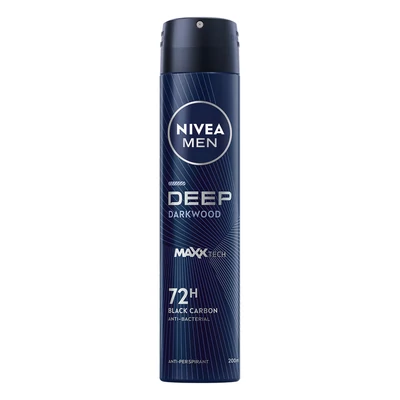 Nivea MEN dezodor 150ml Deep Black Carbon(6db/#)