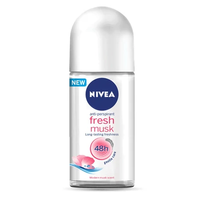 Nivea roll on 50ml Fresh Musk (6db/#)
