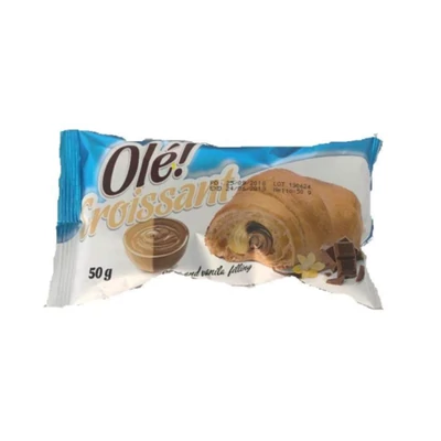 Olé Croissant 45g Vanília-Kakaókrémes (40db/krt)