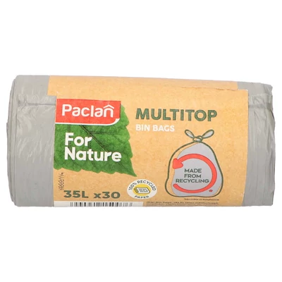 Paclan for Nature Multi Top szemeteszsák 35l (*30zsák) 16my (27db/krt)