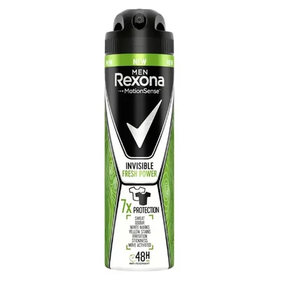 Rexona MEN dezodor 150ml Invisible Fresh Power (6db/#)