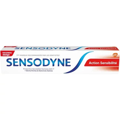 Sensodyne fogkrém 75ml Action Sensibilité (12db/#)