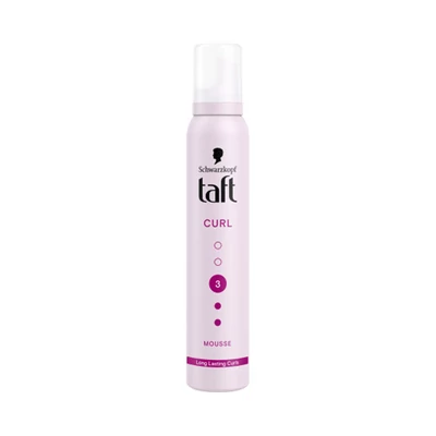 Taft hajhab 200/150ml Curl 3-as (Rózsaszín)(6db/Krt)