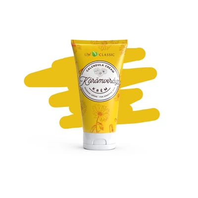 U&W körömvirág krém 100ml tubusos (8db/krt)